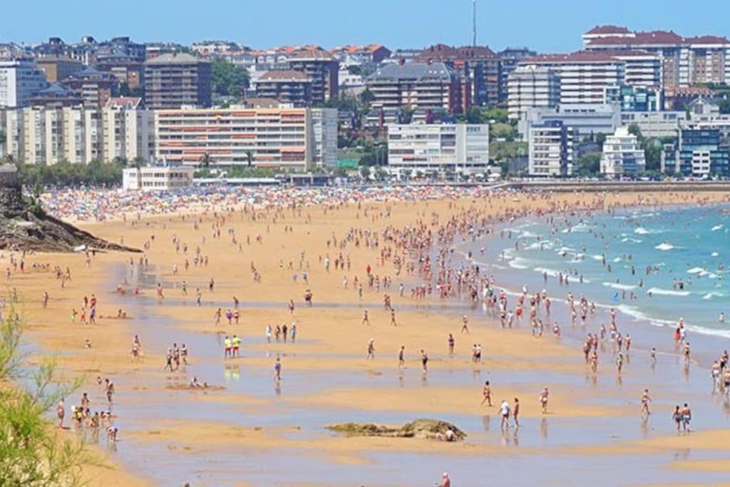 Alojamientos Turisticos Con Terraza En Santander Lapera Экстерьер фото